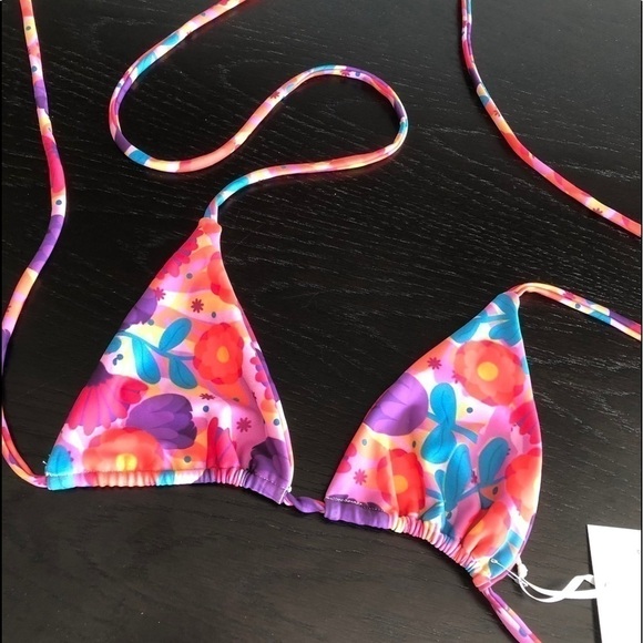 Bareminimale Forget Me Swim Top NWT - Picture 12 of 16